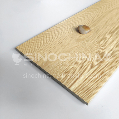 Nordic all-ceramic wood-grain tile living room balcony floor tile-AL12205 200mm*1200mm